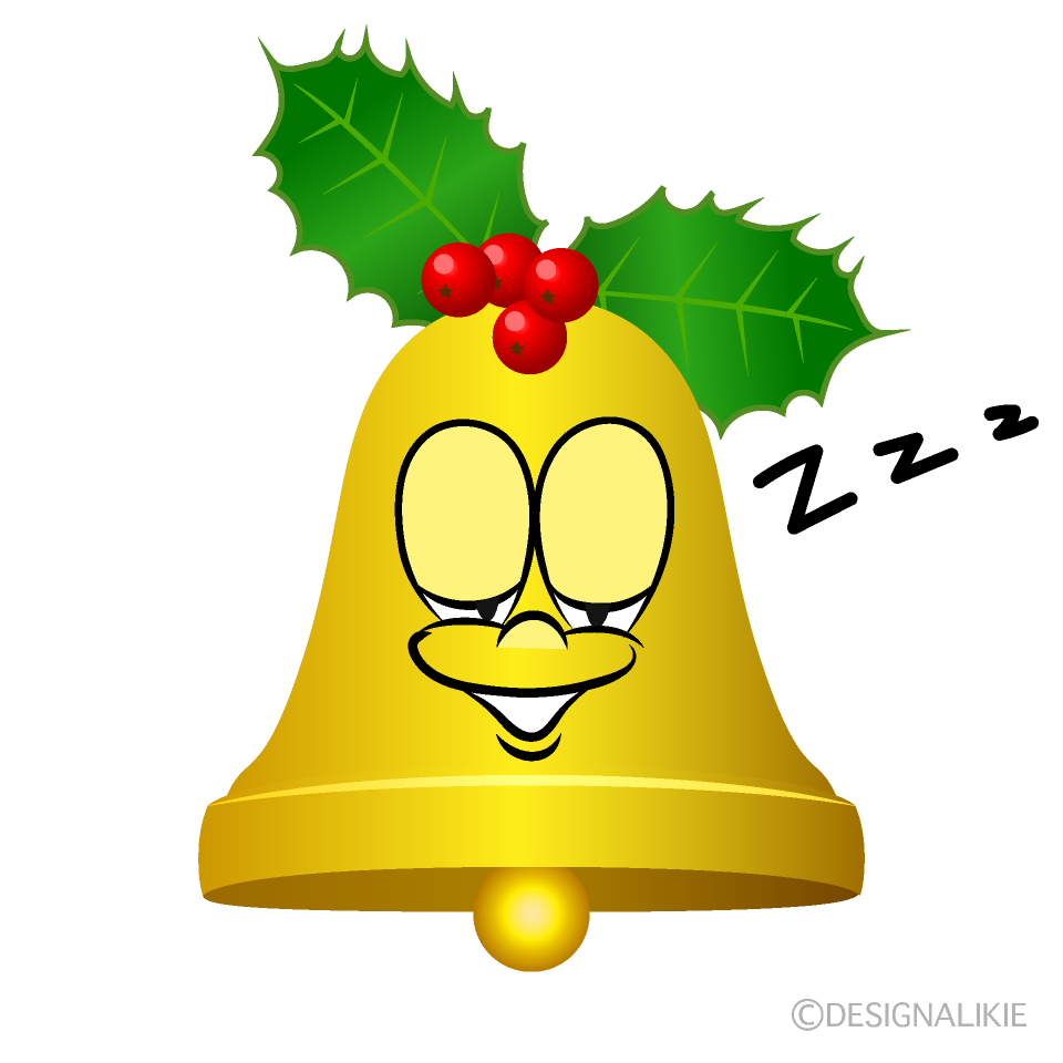 Sleeping Bell Cartoon Character Image