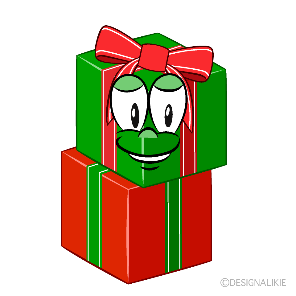 Present Cartoon Character Image