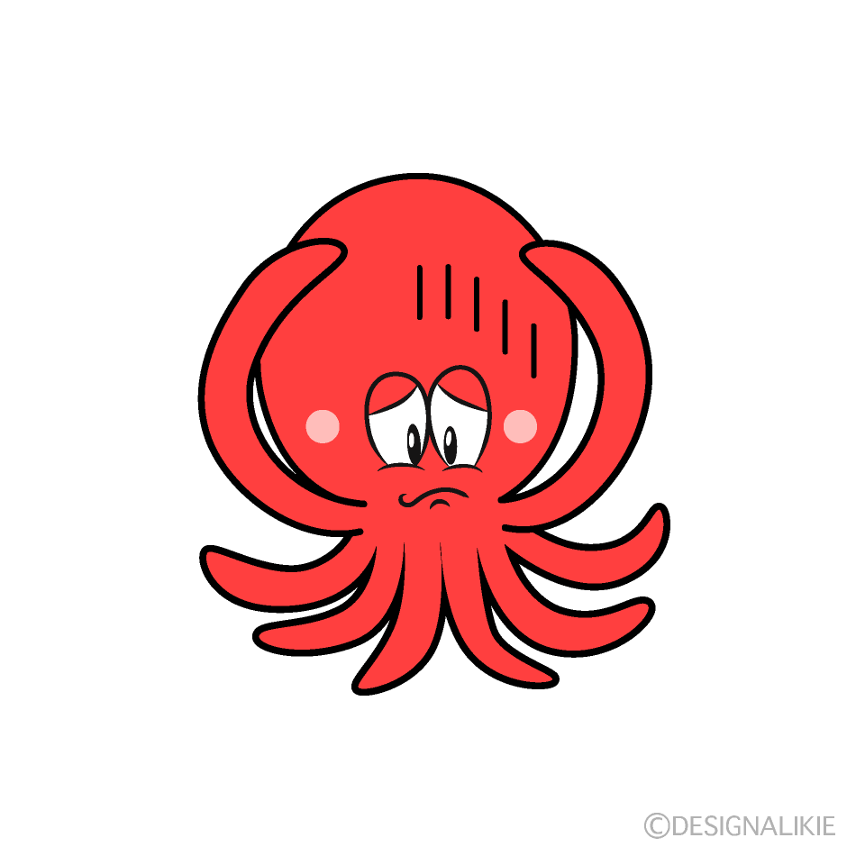 Depressed Octopus