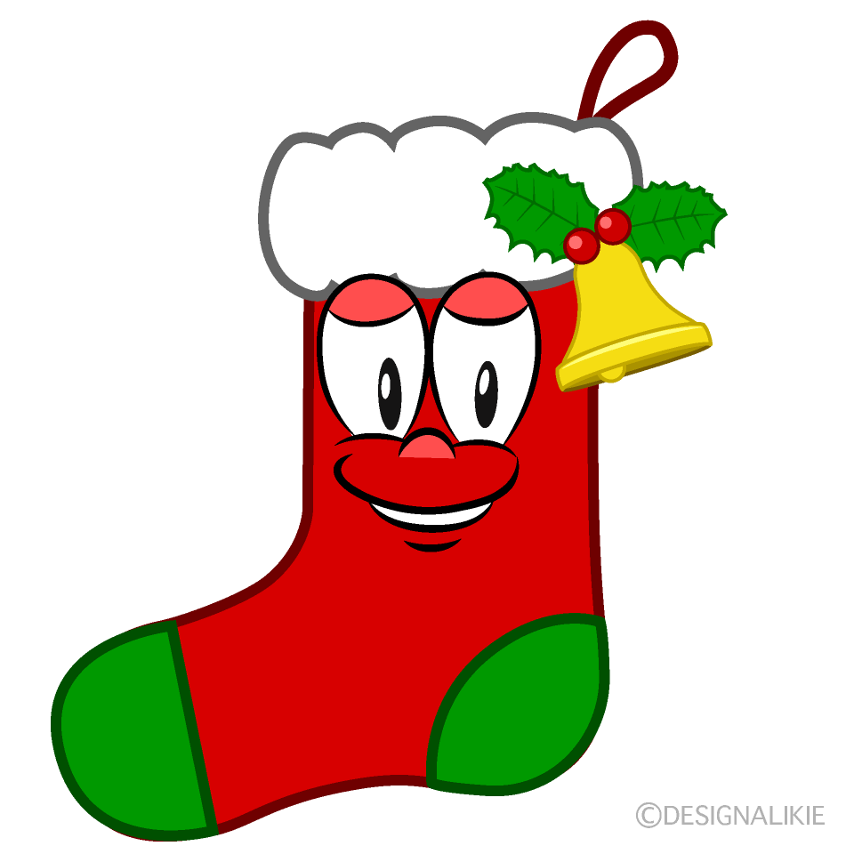 Christmas Stocking Cartoon Character Image