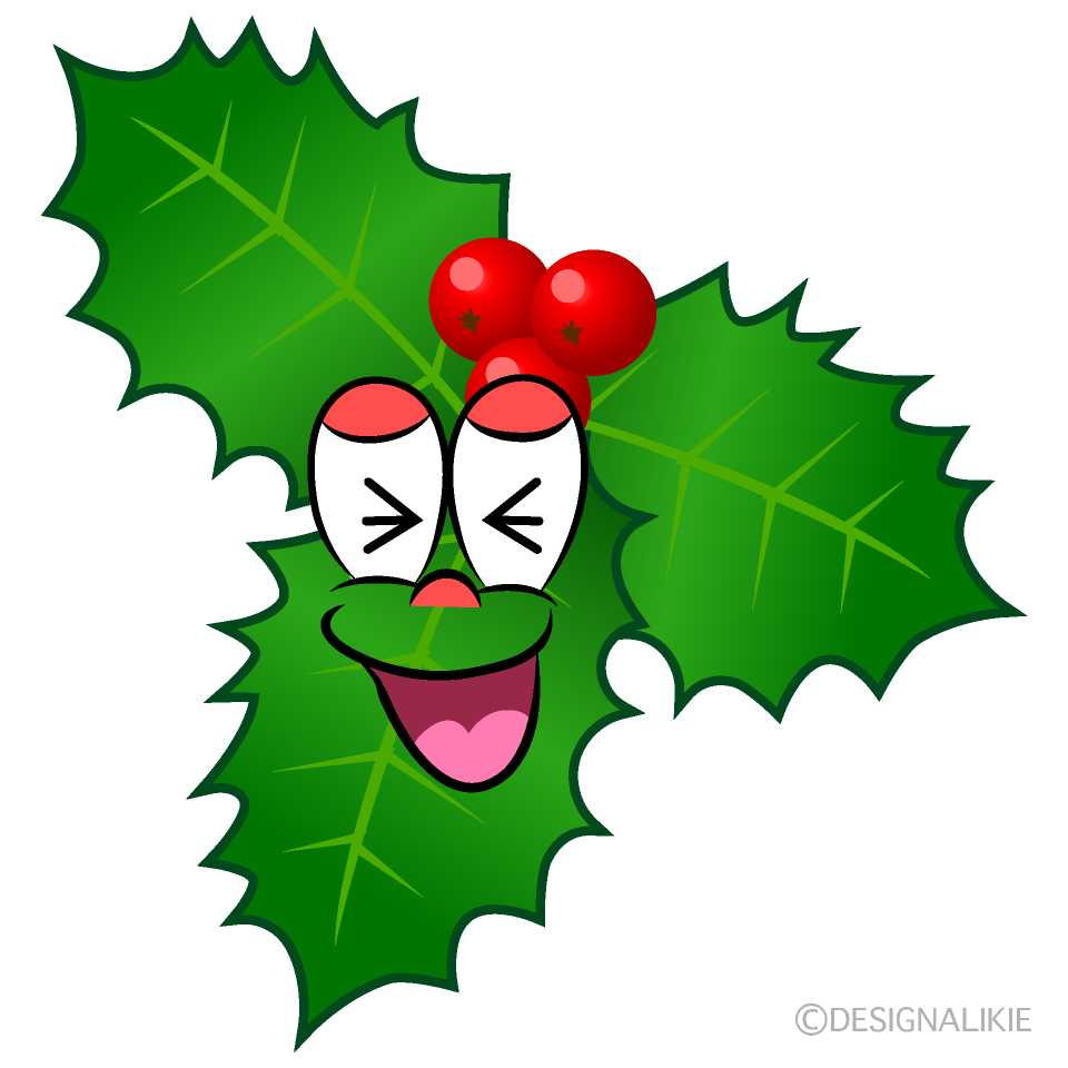 Laughing Holly Cartoon Character Image