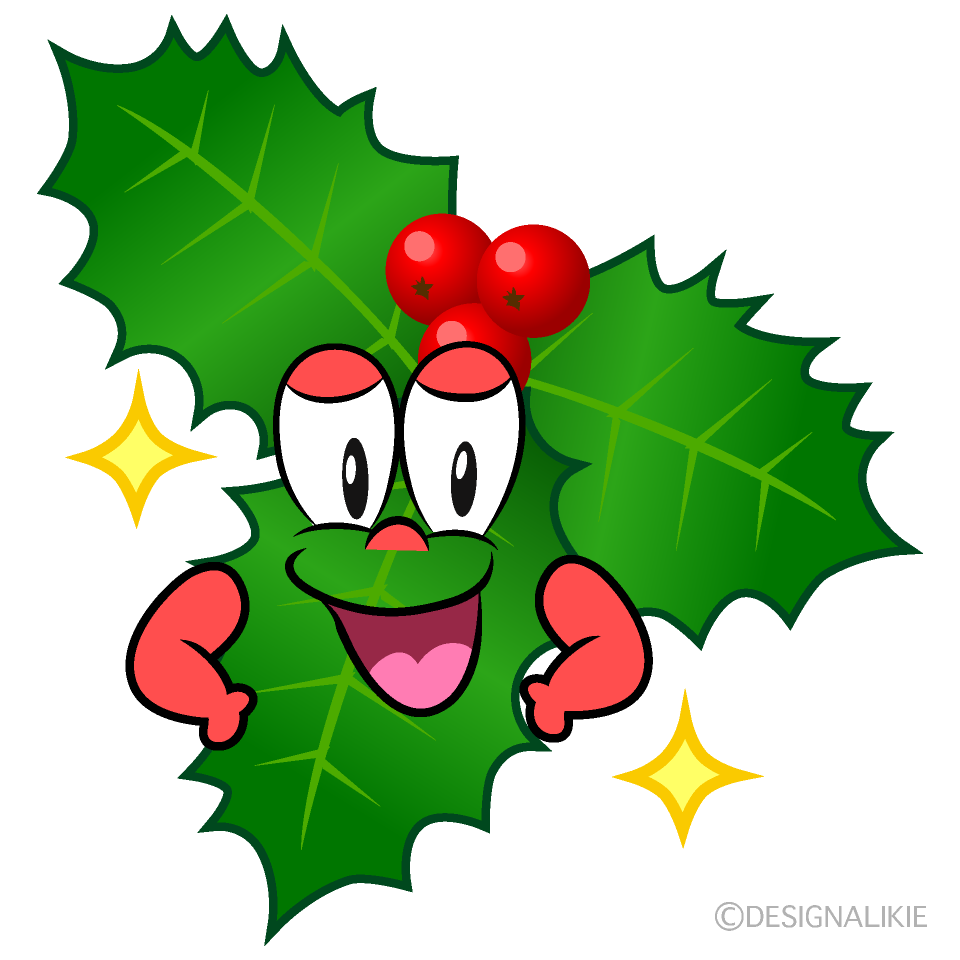 Glitter Holly Cartoon Character Image