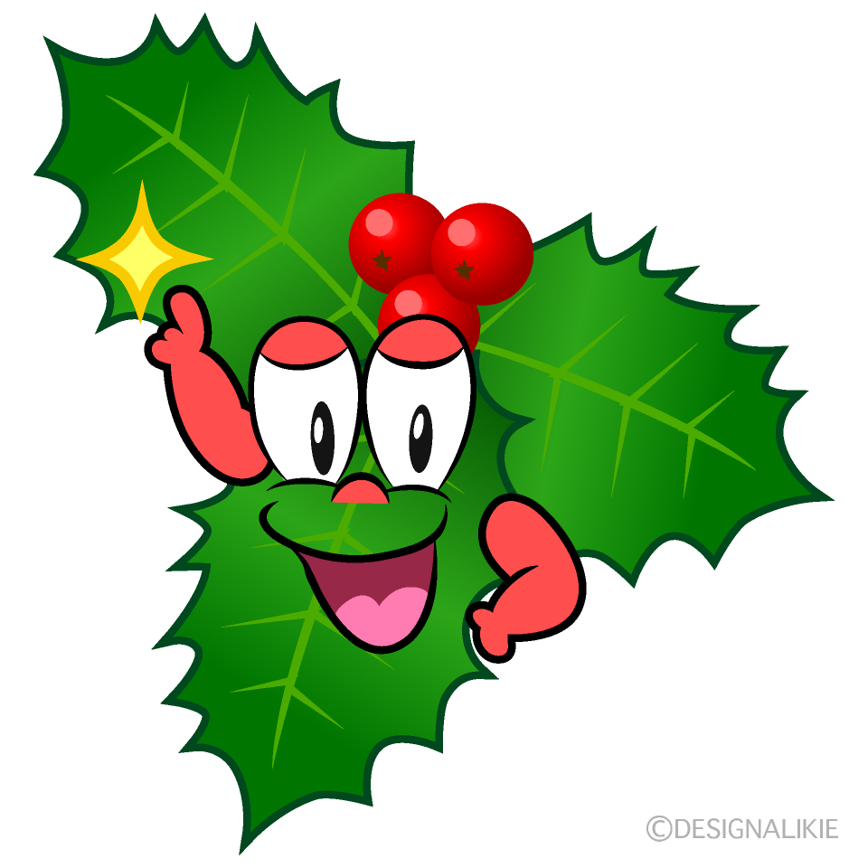 Posing Holly Cartoon Character Image