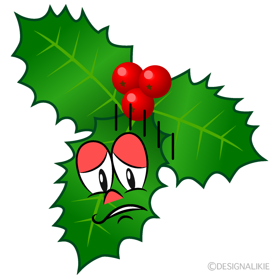 Depressed Holly Cartoon Character Image