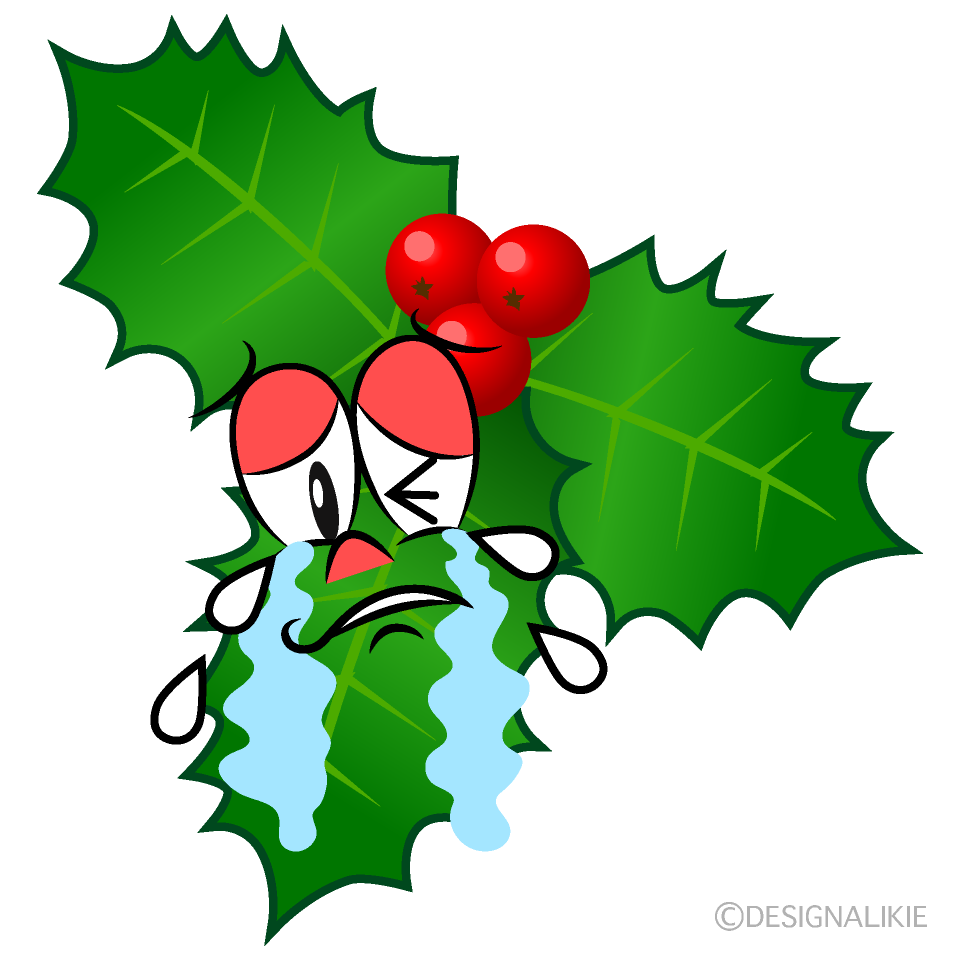 Crying Holly Cartoon Character Image