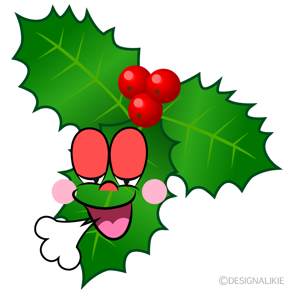 Relaxing Holly Cartoon Character Image