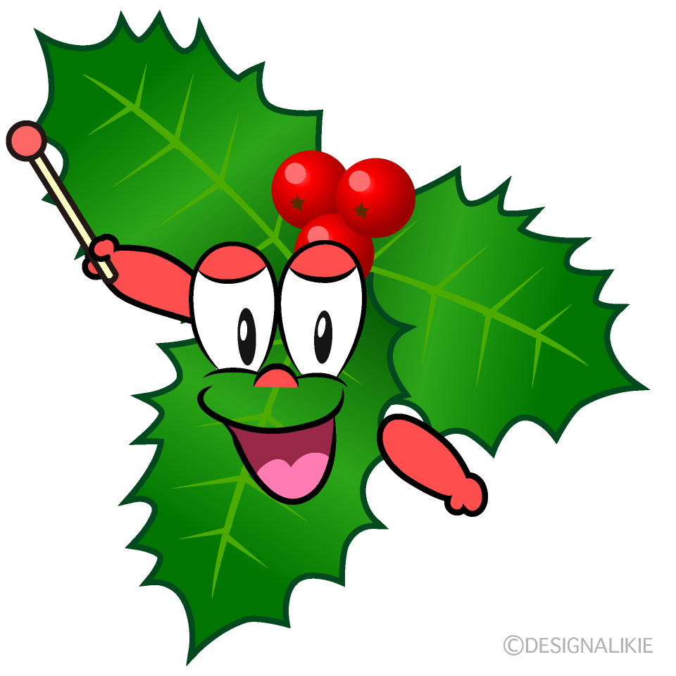 Speaking Holly Cartoon Character Image