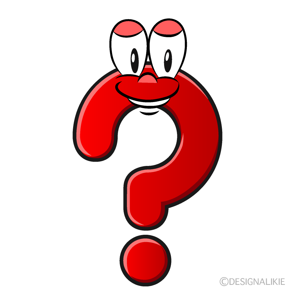 Question Mark Cartoon Character Image