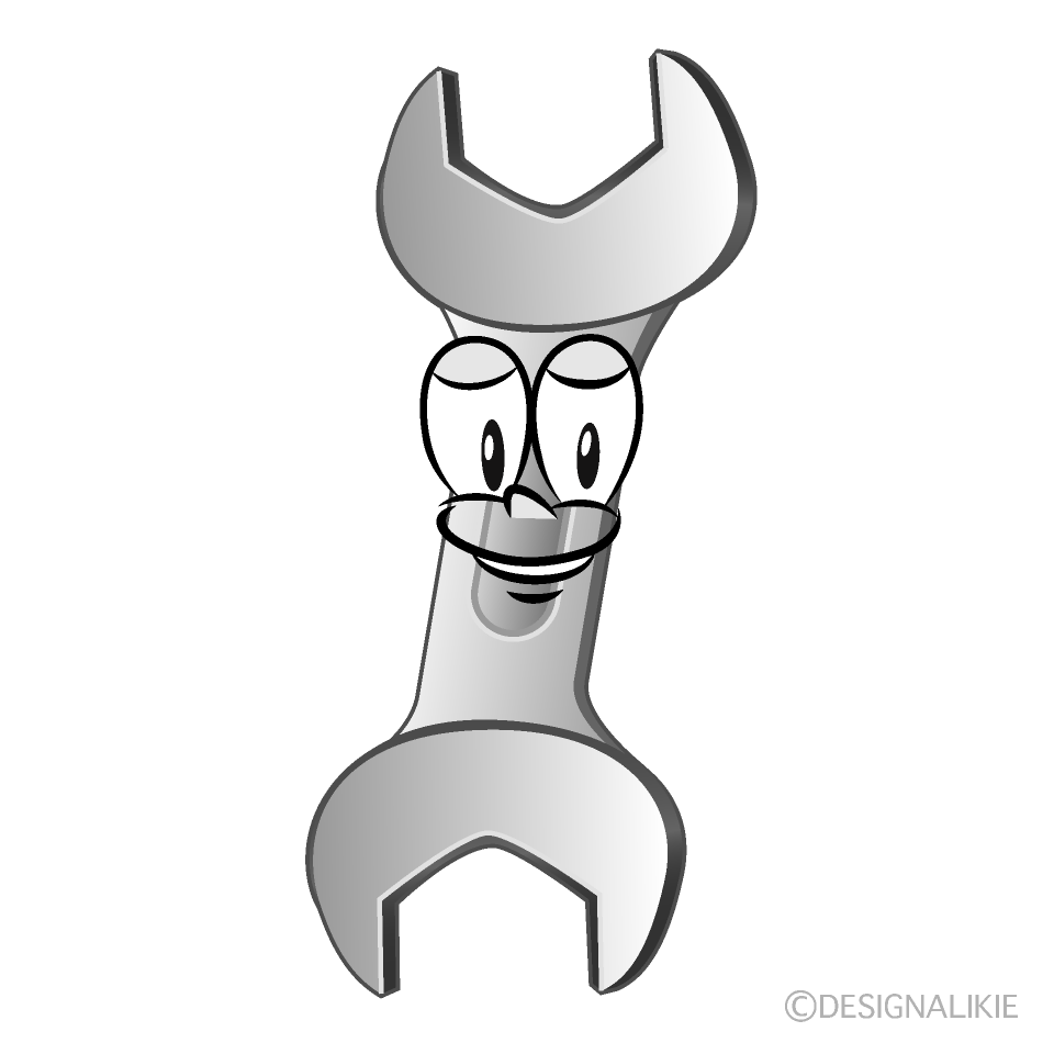 Spanner Cartoon Character Image