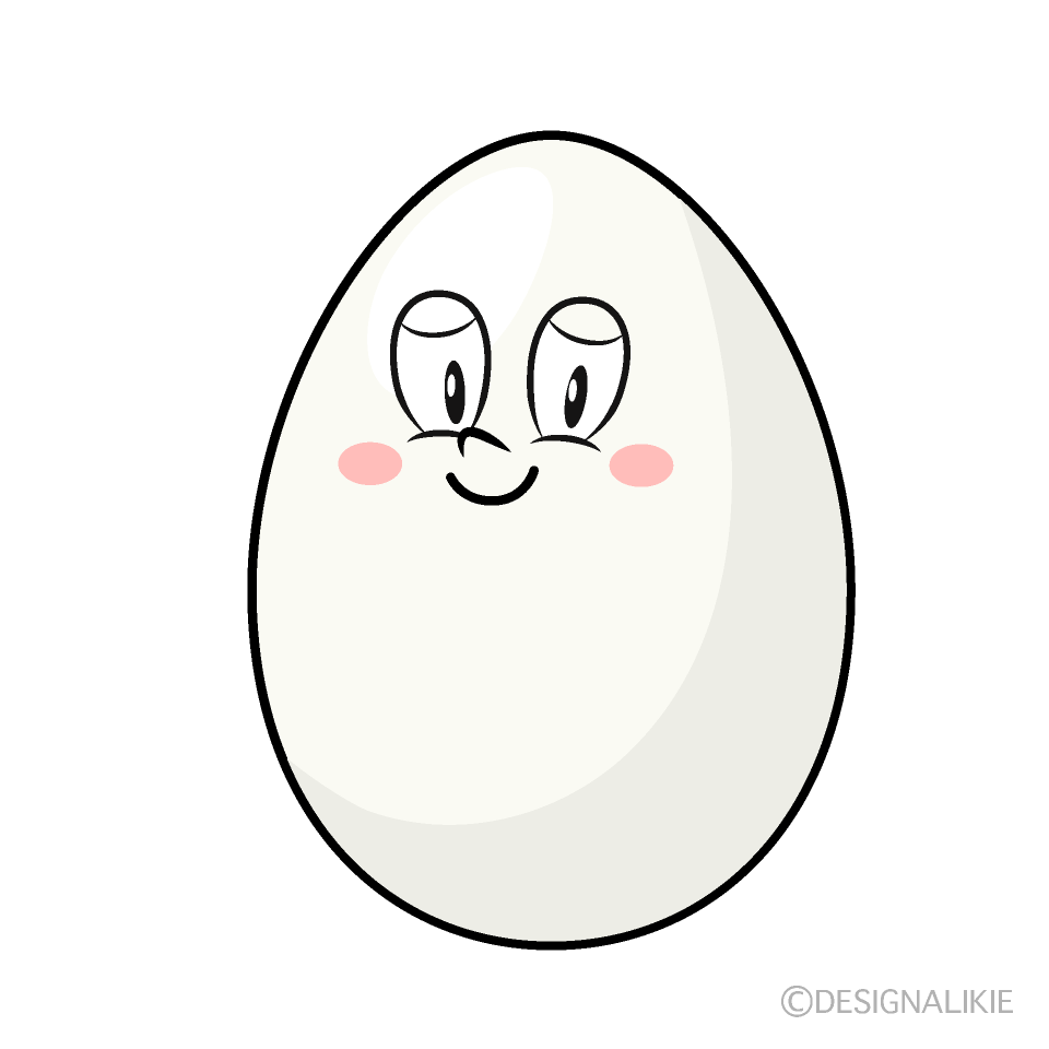 Free Egg Cartoon Image｜Charatoon