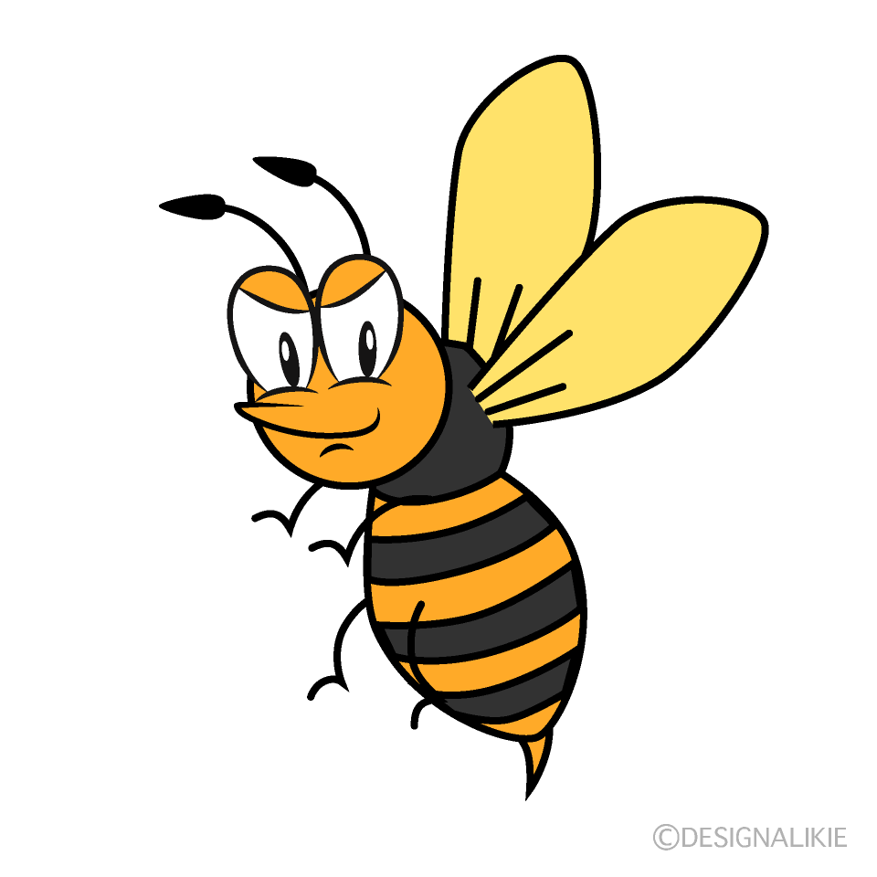 Hornet Cartoon Character Image