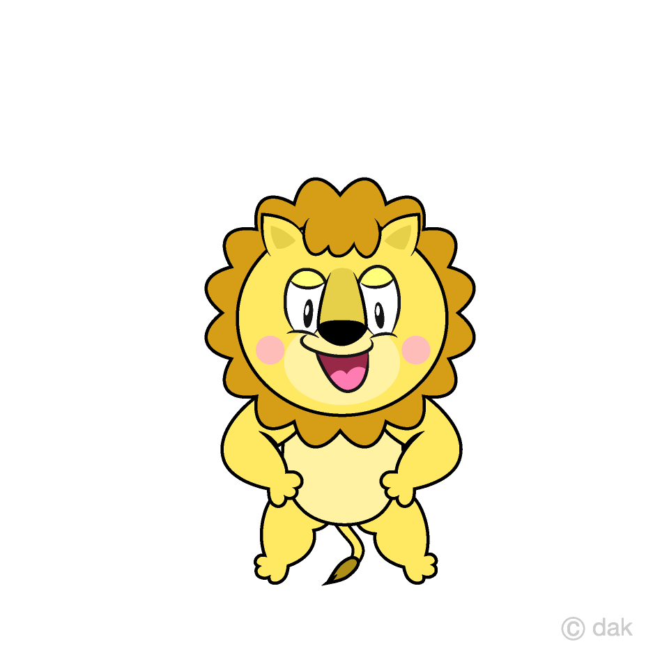 Standing Lion