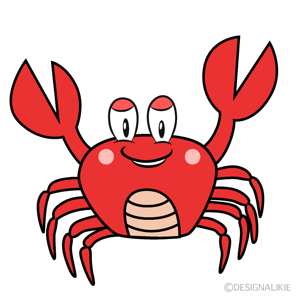 Crab Cartoon Character Image