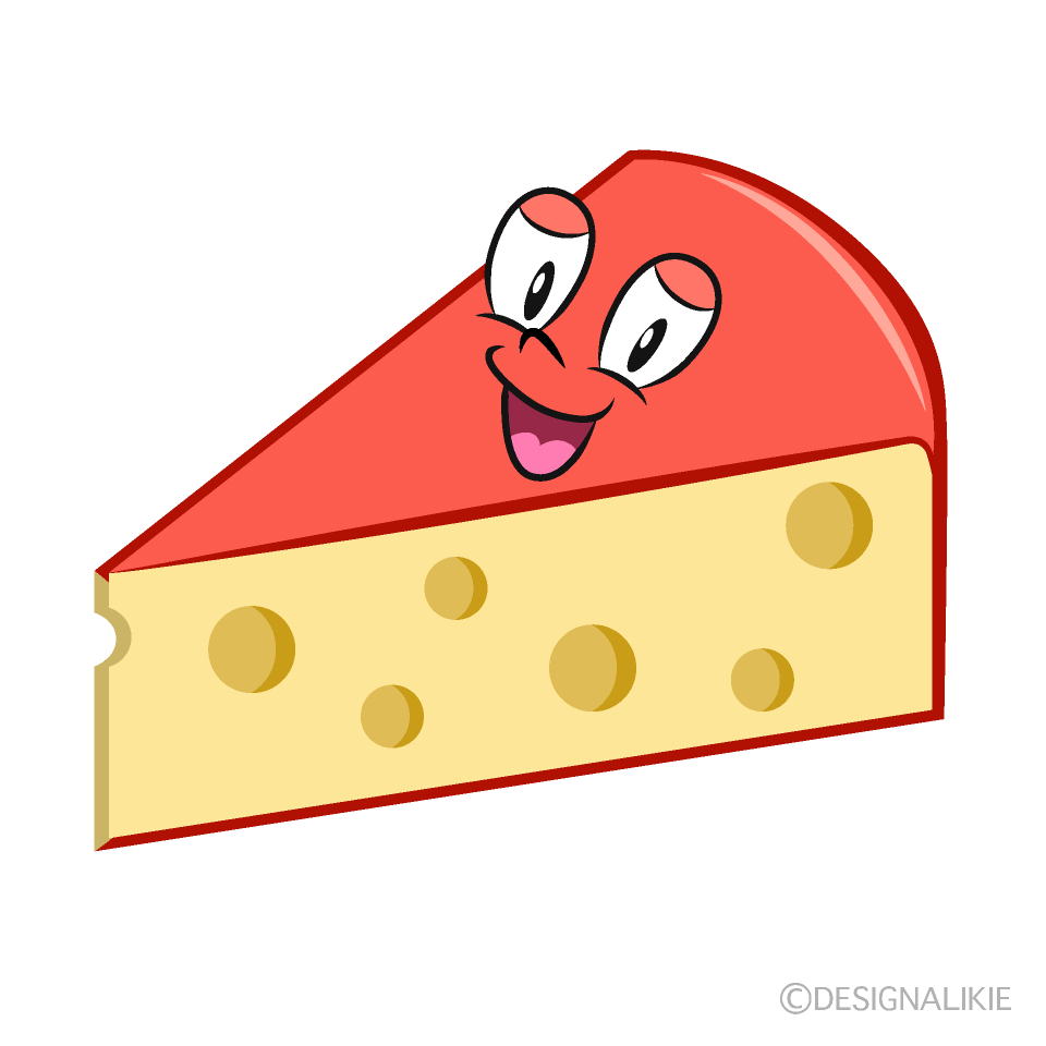 Free Red Gouda Cheese Cartoon Image｜Charatoon