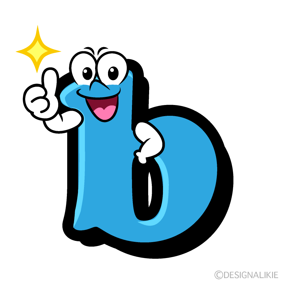 Thumbs up b Cartoon Character Image