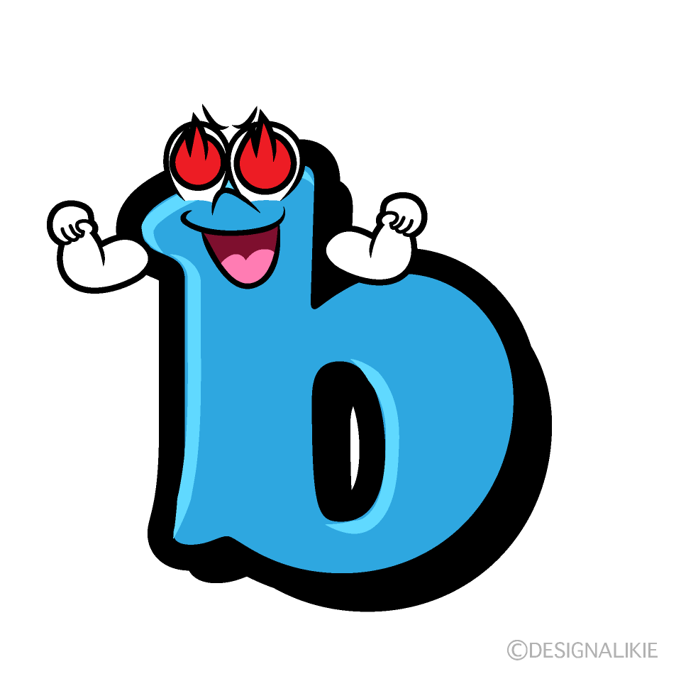 Enthusiasm b Cartoon Character Image