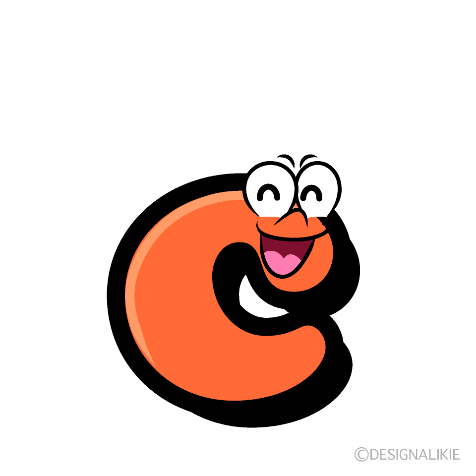 Smiling c Cartoon Character Image