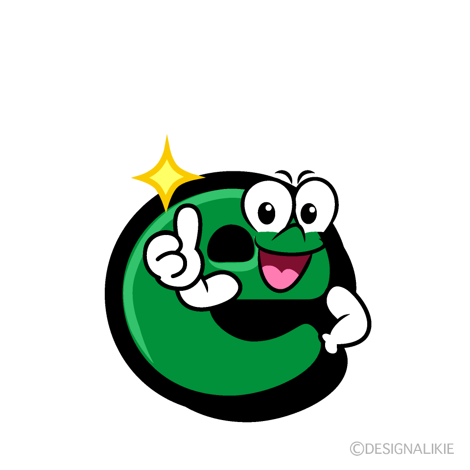 Thumbs up e Cartoon Character Image