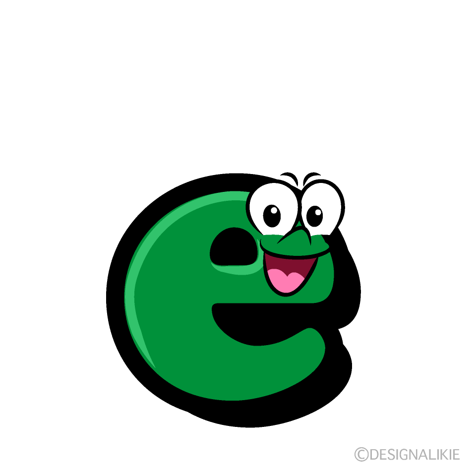 Speaking e Cartoon Character Image