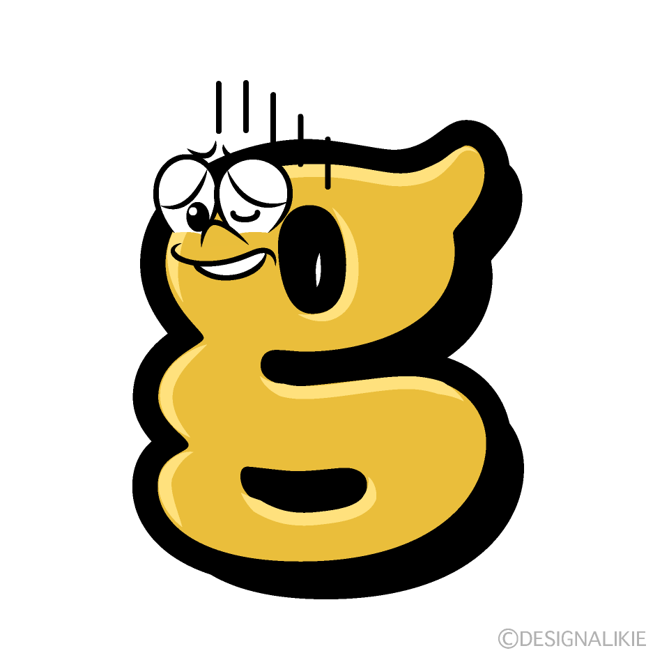 Depressed g Cartoon Character Image