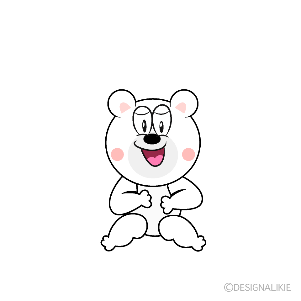 Laughing Polar Bear