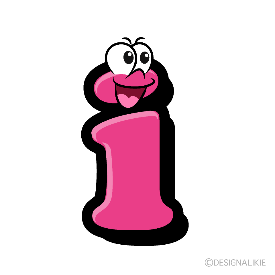 Lowercase i Cartoon Character Image