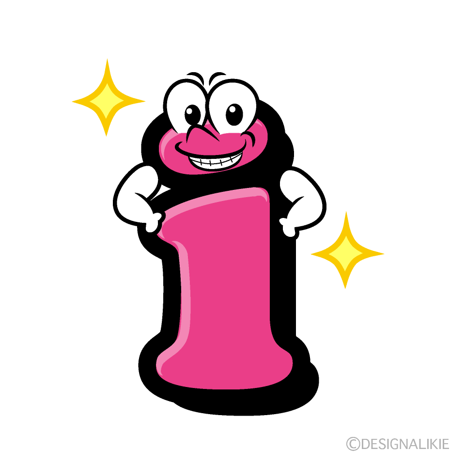 Glitter i Cartoon Character Image