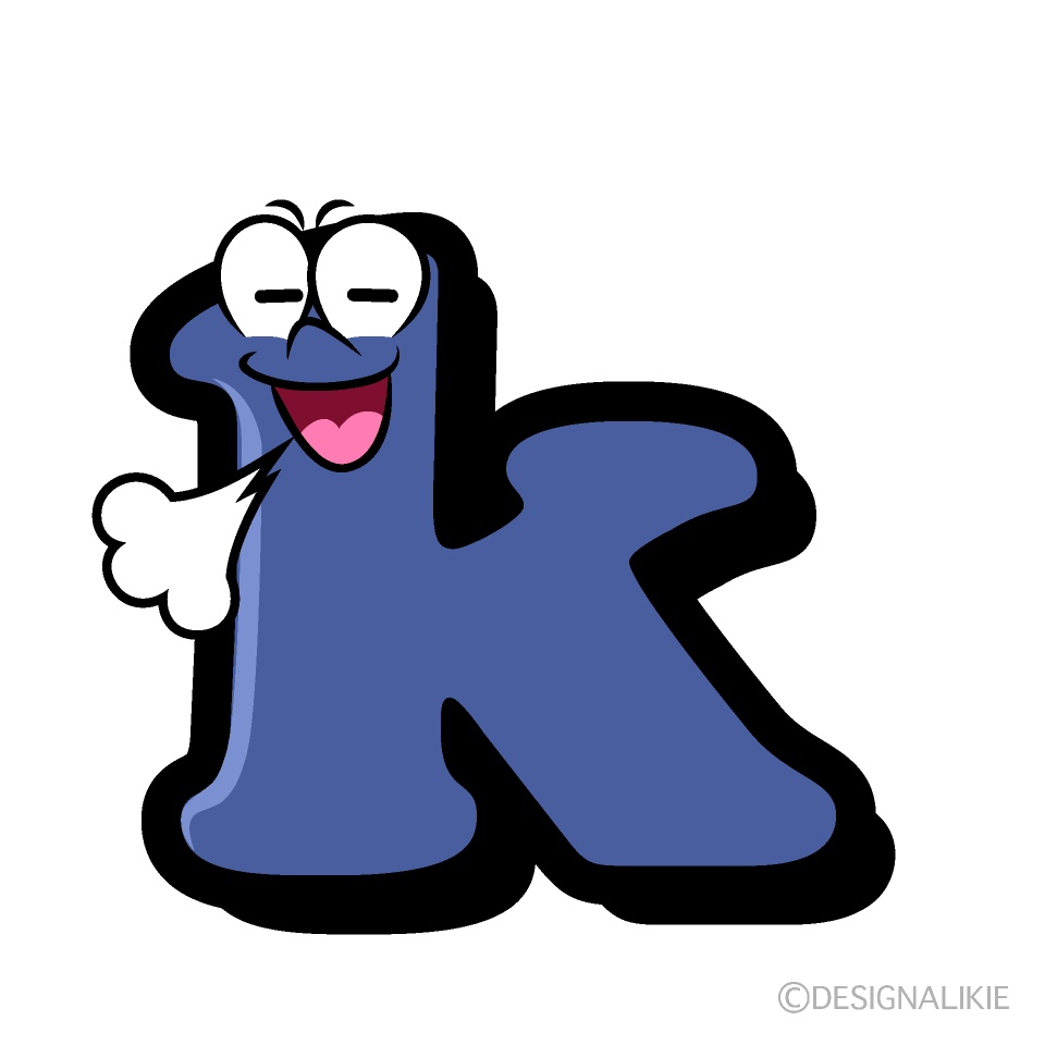 Relaxing k Cartoon Character Image