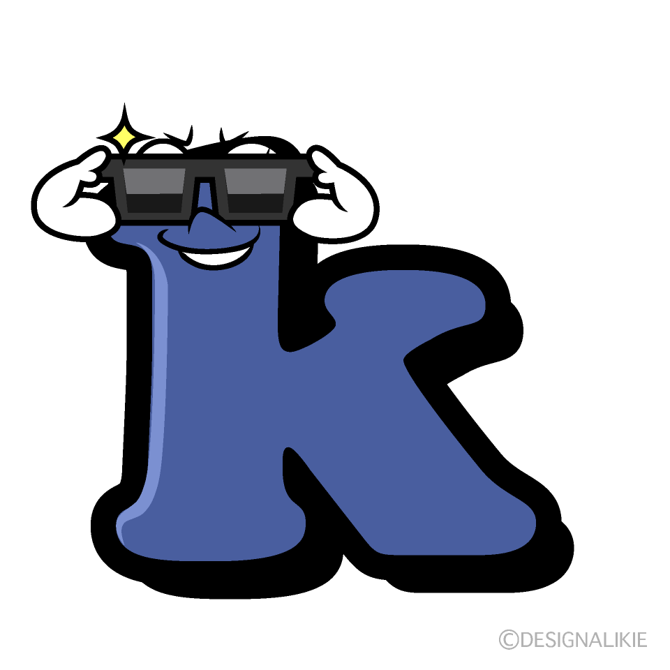 Cool k Cartoon Character Image