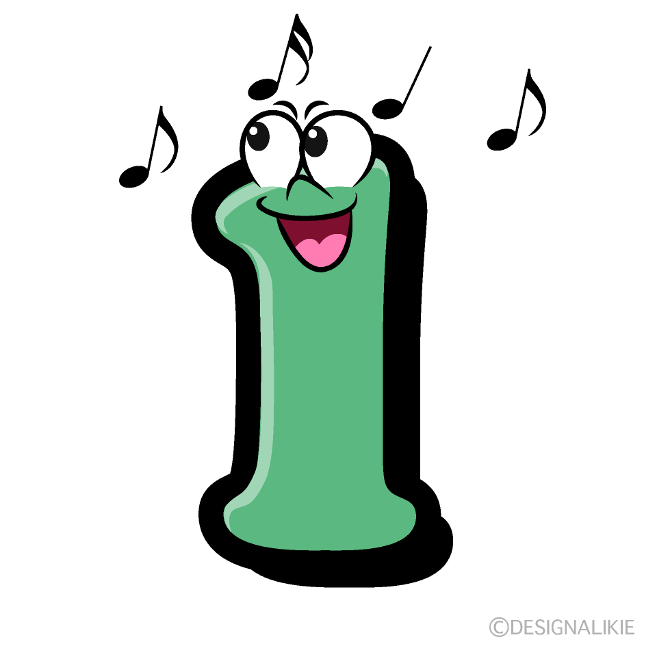 Singing l Cartoon Character Image