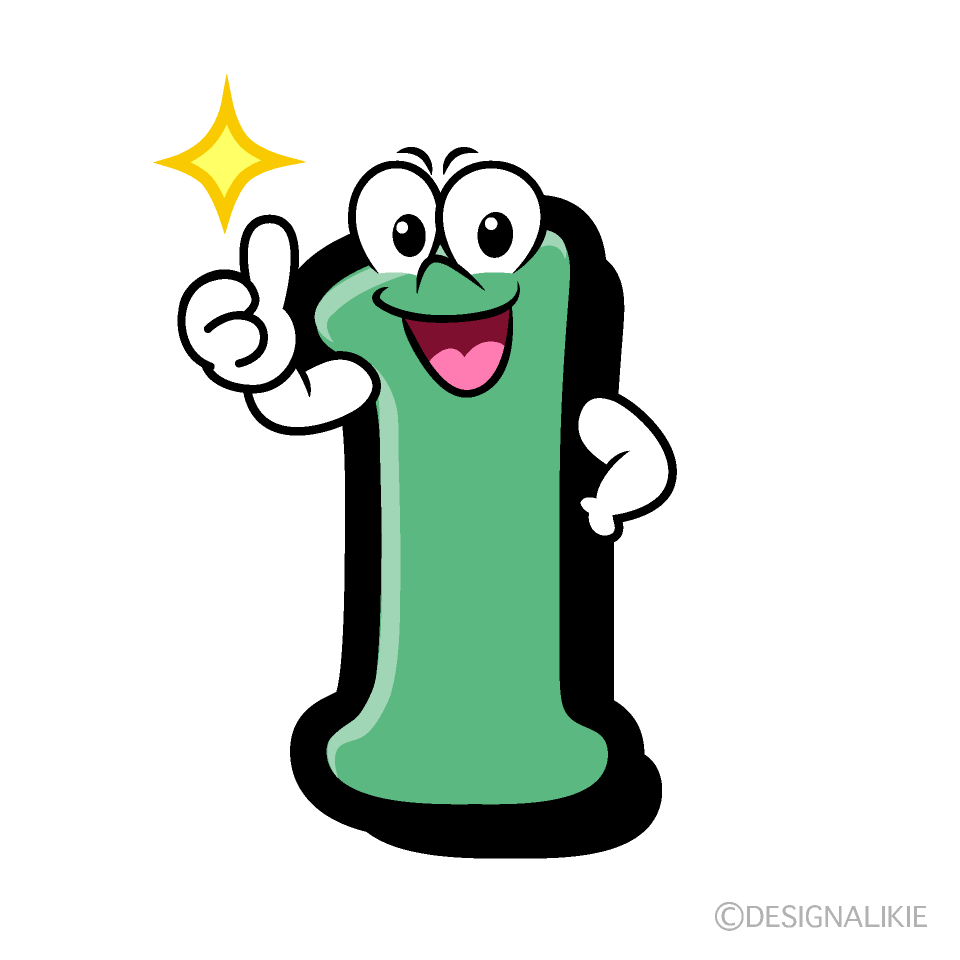 Thumbs up l Cartoon Character Image