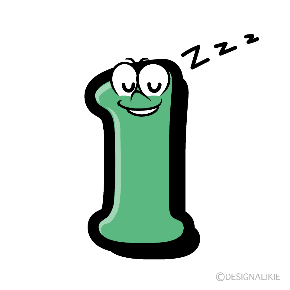 Sleeping l Cartoon Character Image