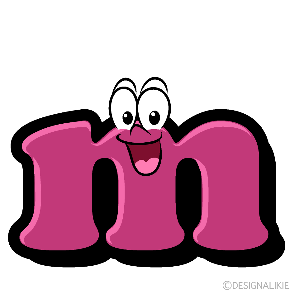 Surprising m Cartoon Character Image