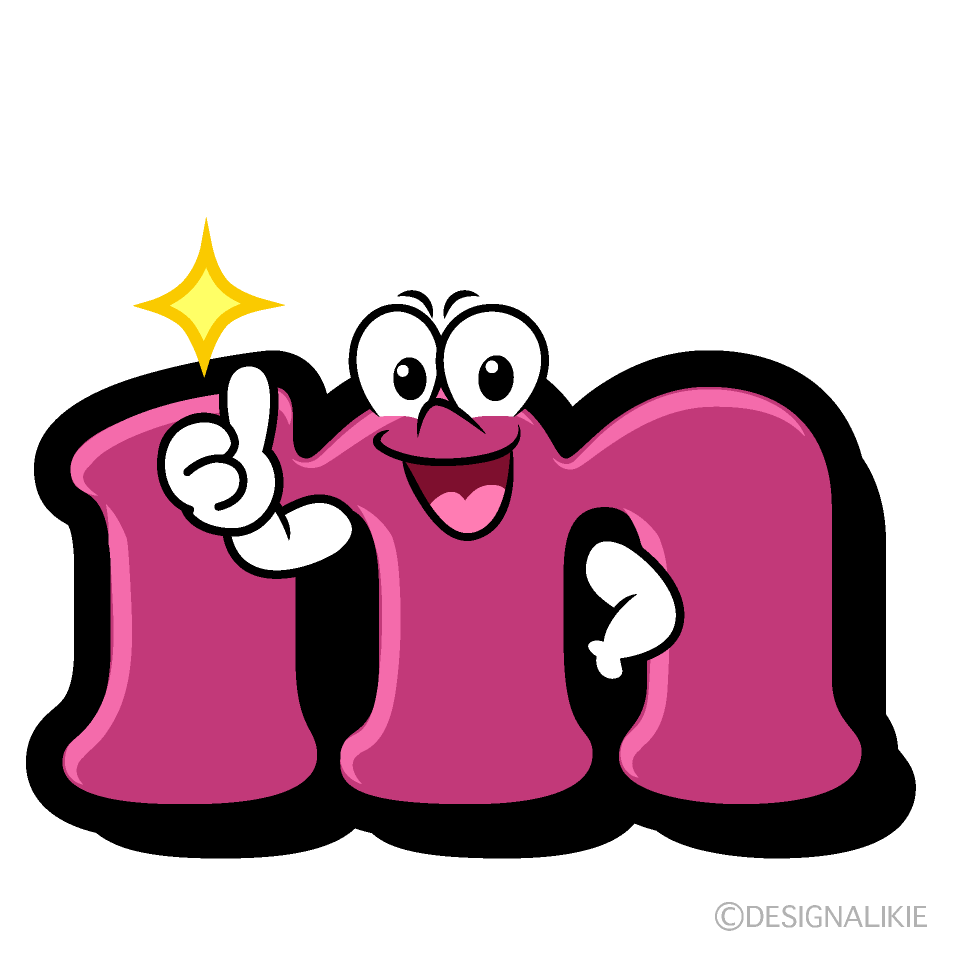 Thumbs up m Cartoon Character Image