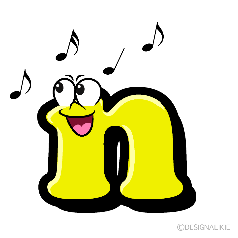 Singing n Cartoon Character Image