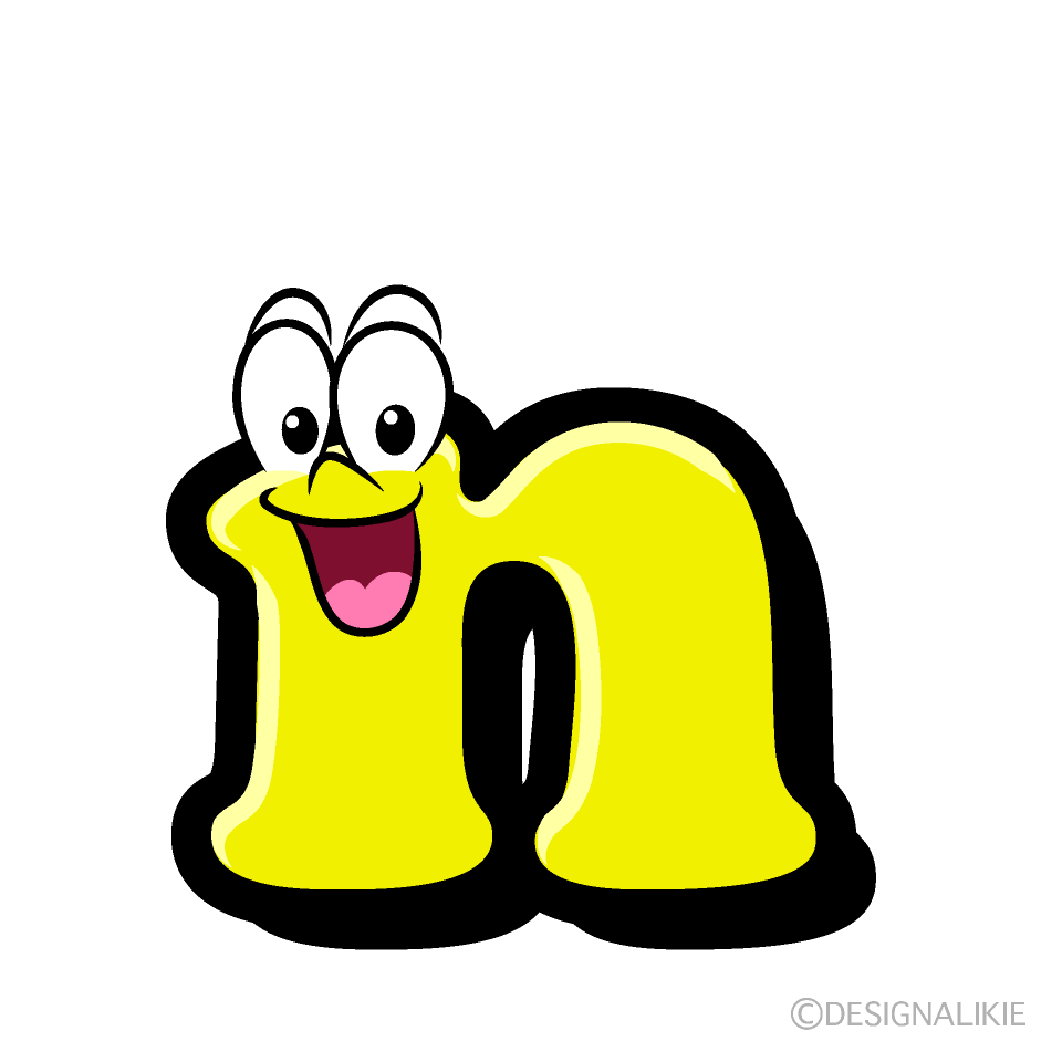 Surprising n Cartoon Character Image