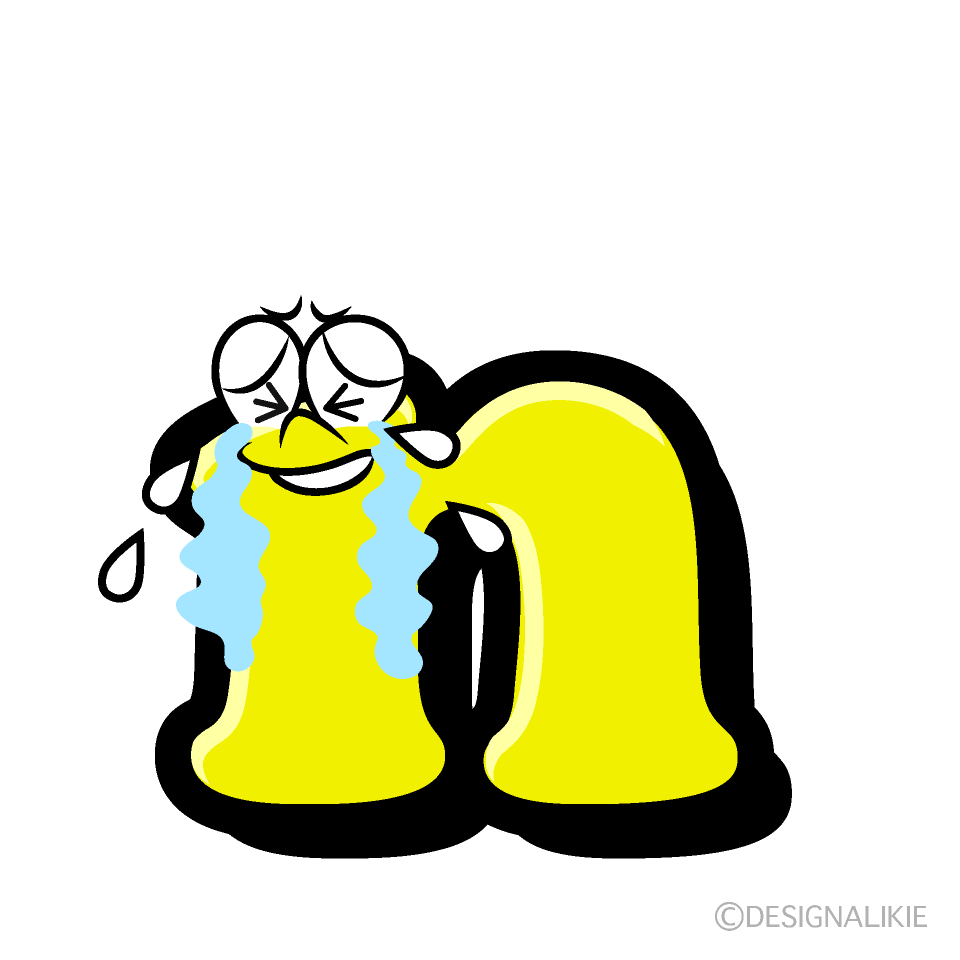 Crying n Cartoon Character Image