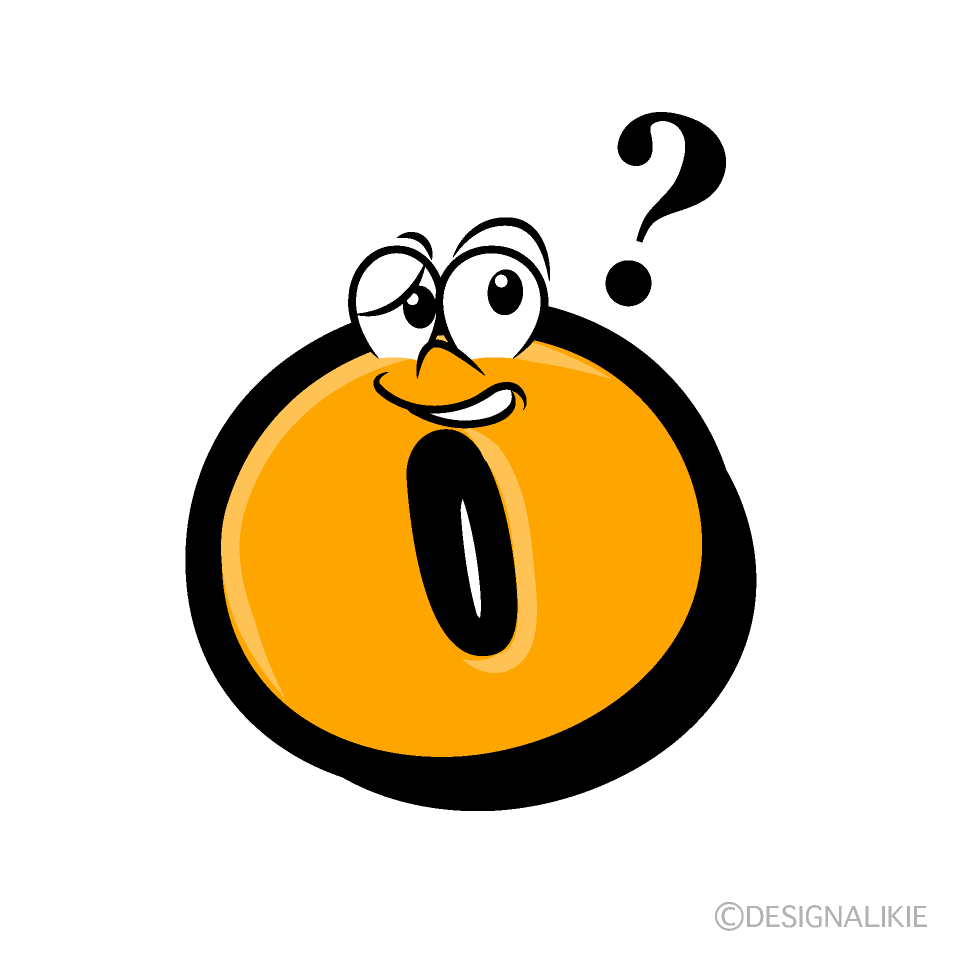 Thinking o Cartoon Character Image