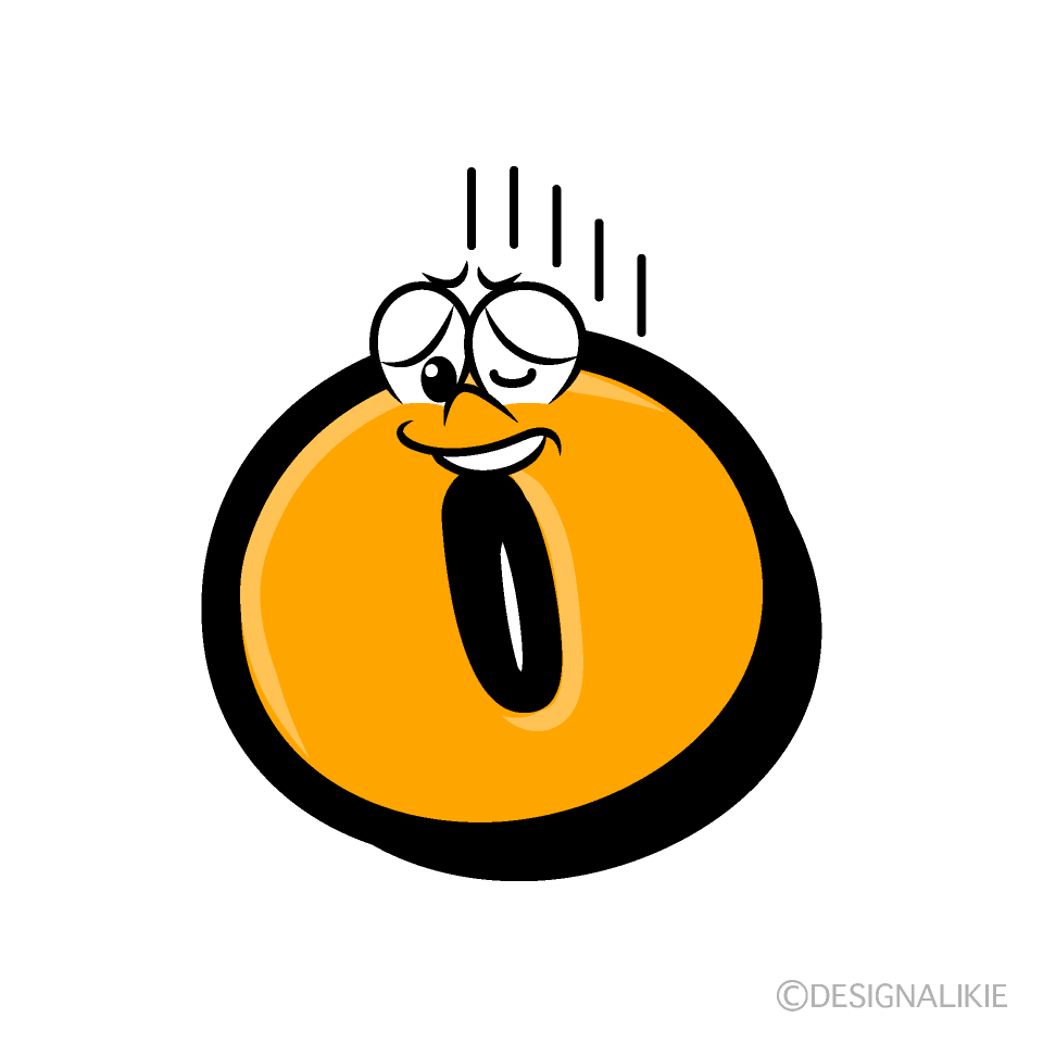 Depressed o Cartoon Character Image