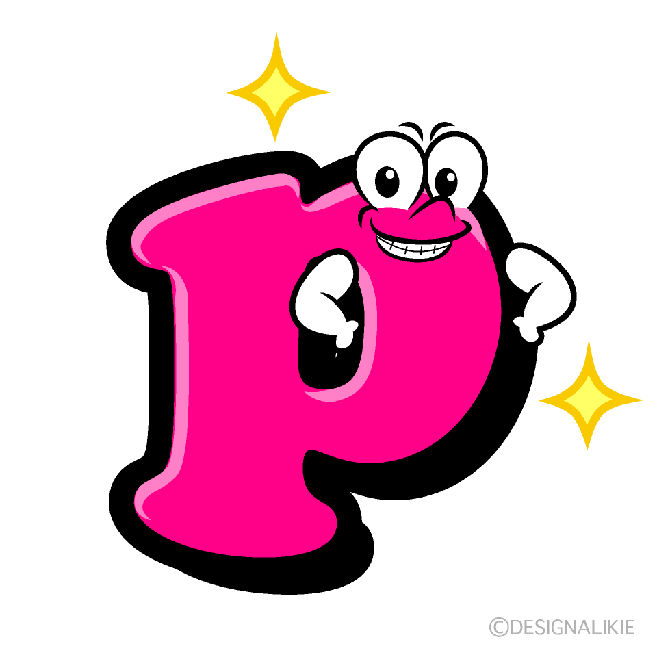 Glitter p Cartoon Character Image