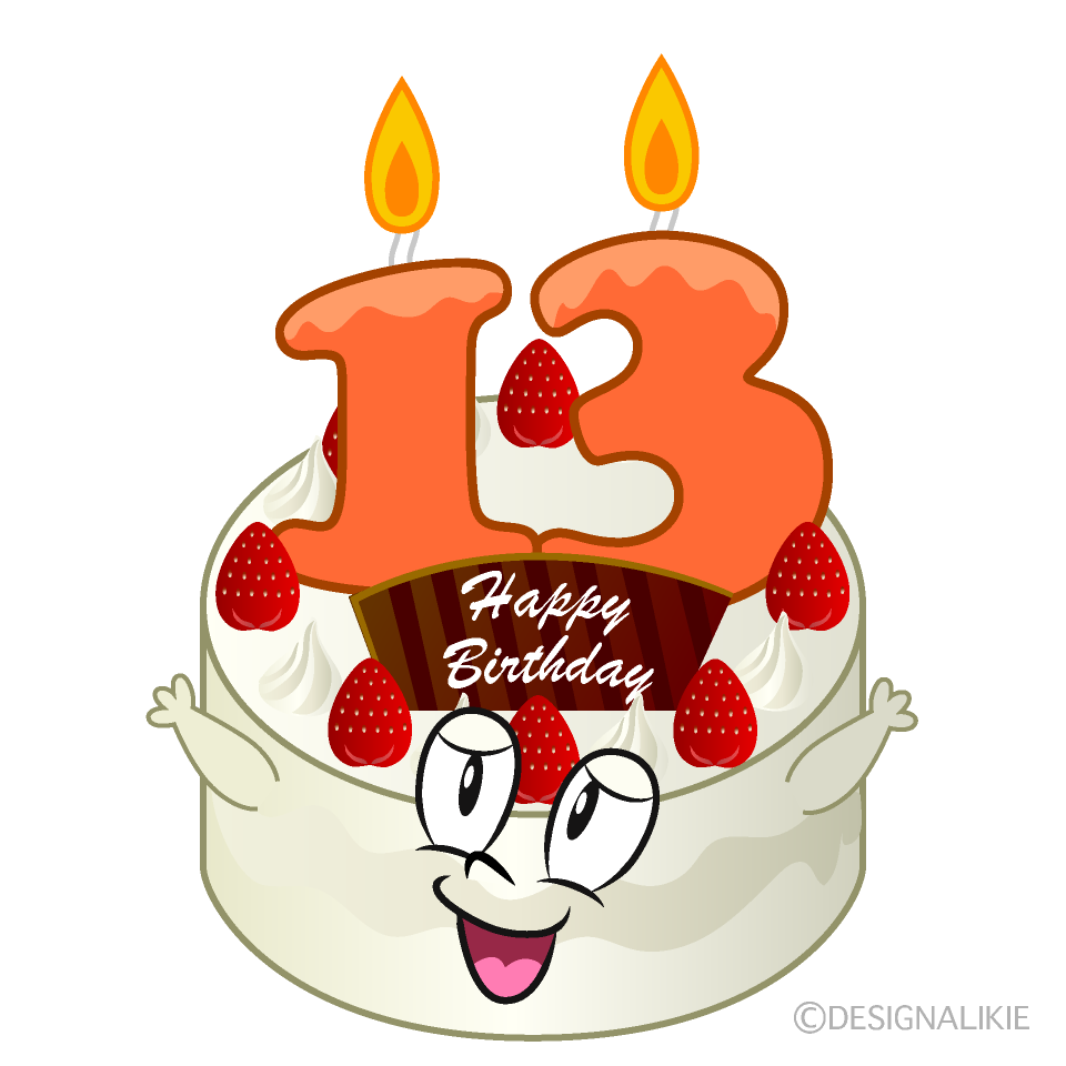 13th Birthday Cake