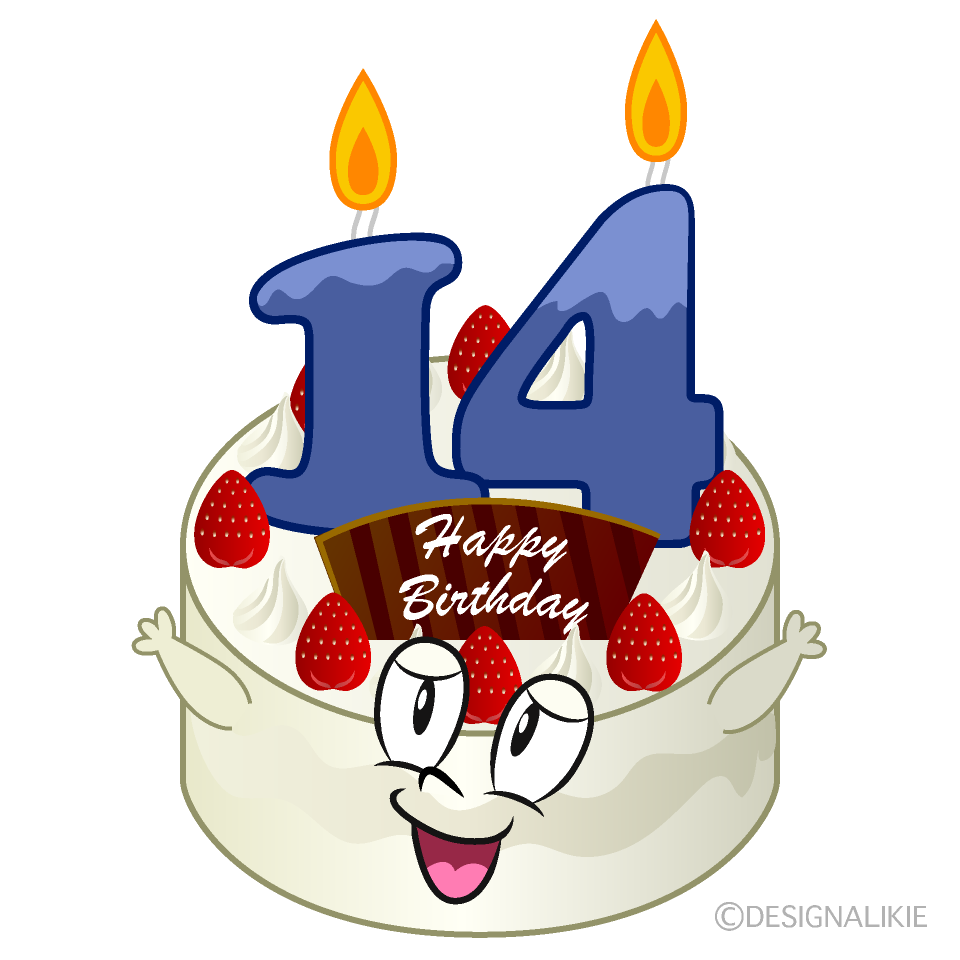 Happy 14th birthday cake hi-res stock photography and images - Alamy