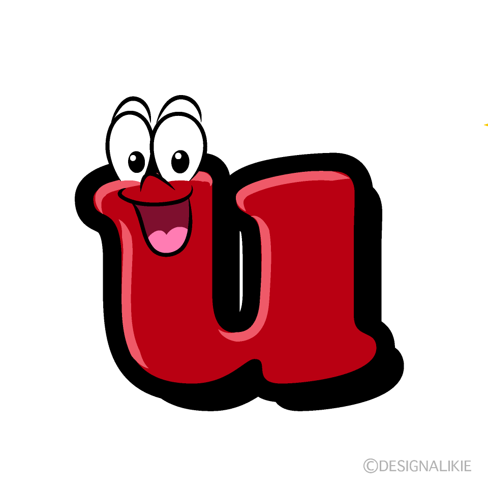 Surprising u Cartoon Character Image