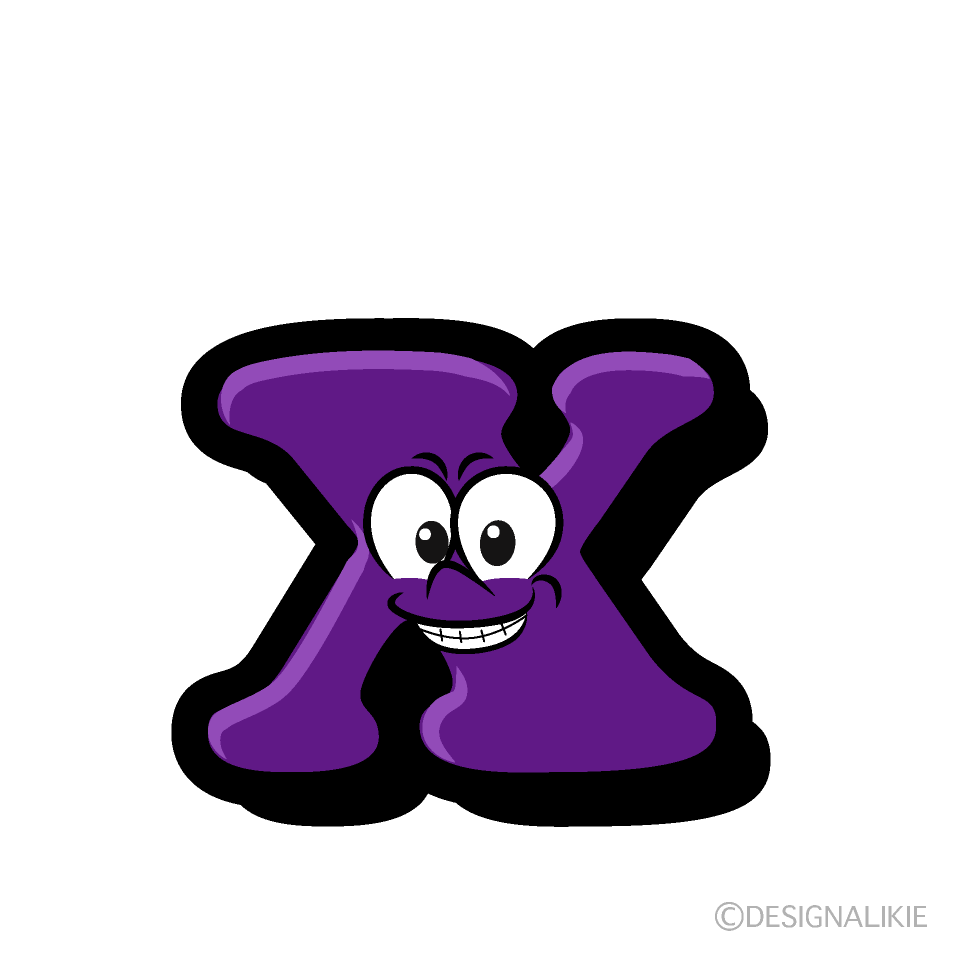 Lowercase x Cartoon Character Image