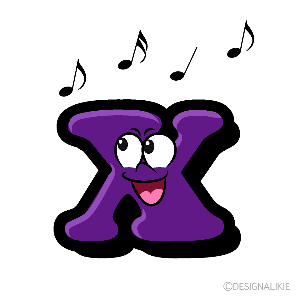 Singing x Cartoon Character Image