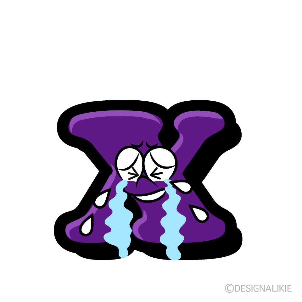 Crying x Cartoon Character Image