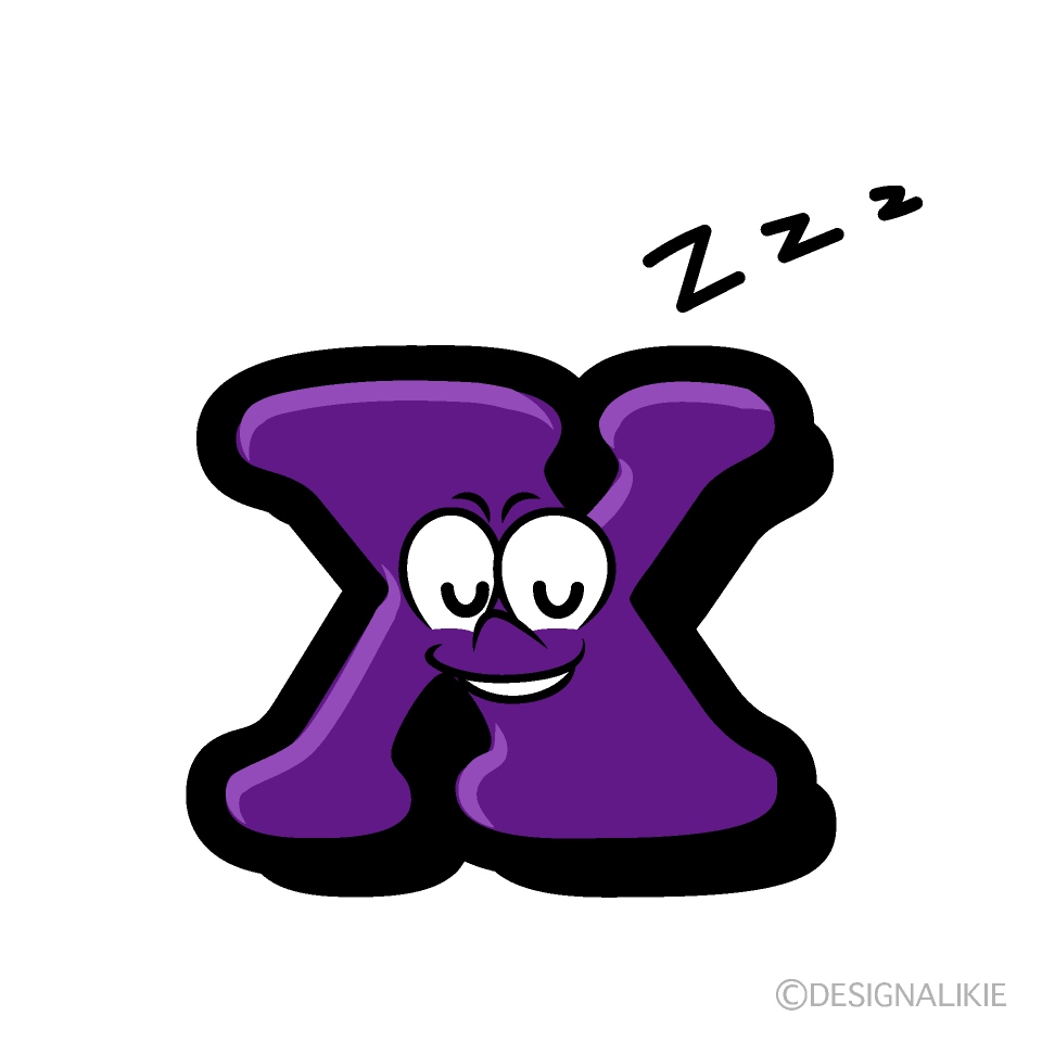 Sleeping x Cartoon Character Image