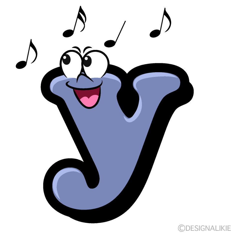 Singing y Cartoon Character Image