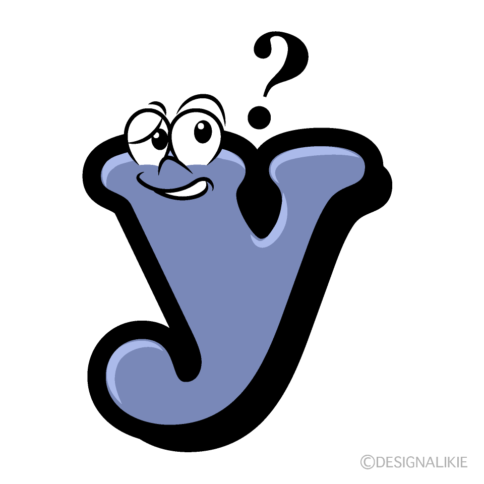 Thinking y Cartoon Character Image