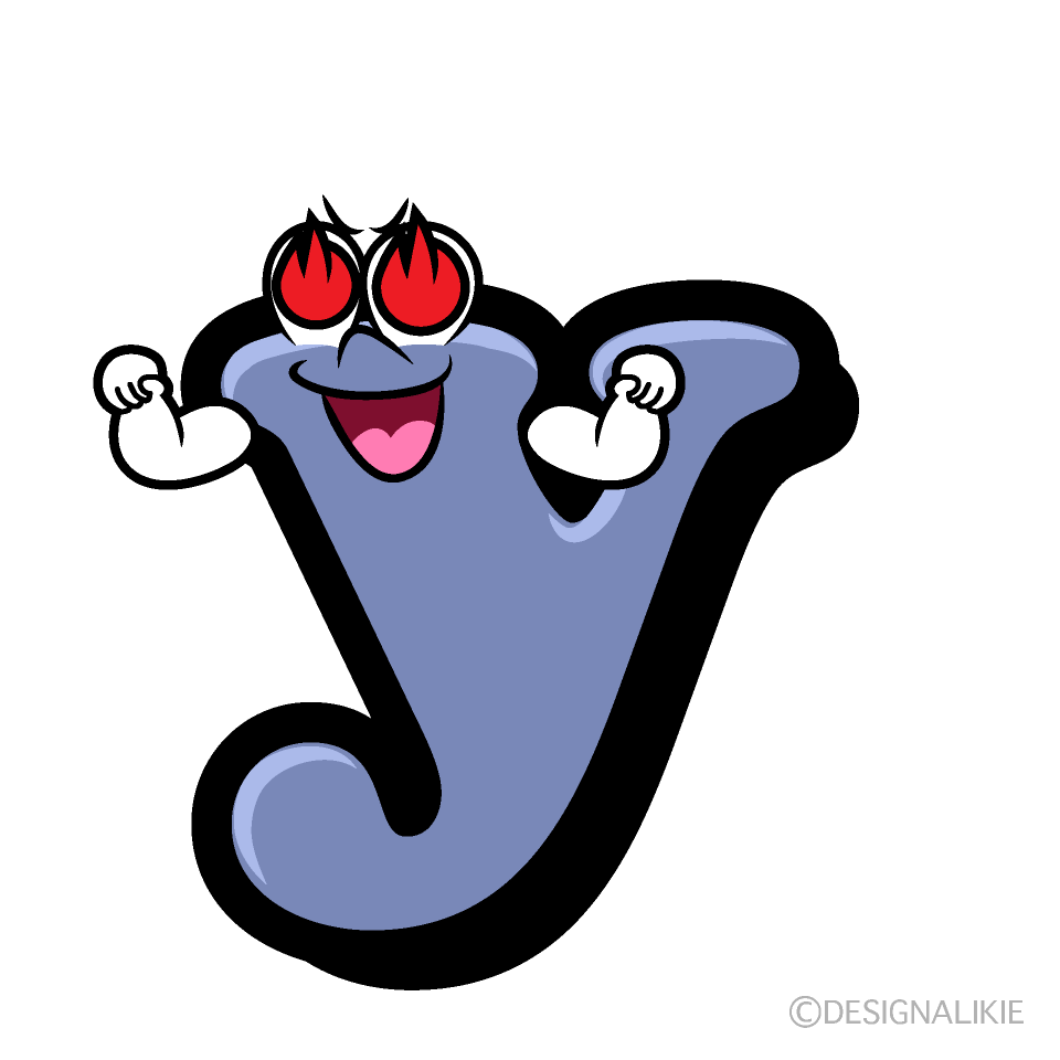 Enthusiasm y Cartoon Character Image